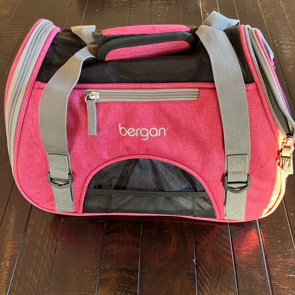 Bergan Small Pets Bergan Heather Berry Comfort Carrier For Dogs 6 L